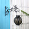 Wrought Iron Hanging Flower Basket Decorative Hanger Bracket (Flower Fairy)