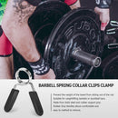 Barbell Spring Collar Clips Clamp Gym Barbells Dumbbell Lock Clamp (24mm) Newly
