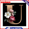 Letter U Full Round Drill Mosaic Diamond Painting Rhinestone Crafts Drawing Sets