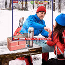 1400ML Bento Box Plastic Double Layer Microwave Bento Boxes Portable for Outdoor