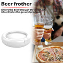 Portable Bar Tools Beer Bubbler Ultrasonic Foaming Machine Ice Beer Foamer