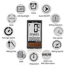 Sports Bicycle Computer Wireless Stopwatch Cycling Odometer Bike Speedometer