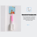 Sponge Long Handle Cup Brush Baby Glass Bottle Kitchen Cleaning Tool (Pink)