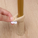 Knitted Chair Leg Caps Chair Socks Furniture Socks Pads Furniture Feet Cover