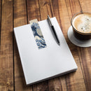 14CT Wave Counted Bookmark Cross Stitch Set Double Side Embroidery Tassel