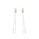 5pcs T3 14V Car Instrument Panel Audio Gear Indicator Light Bulbs Amber Newly