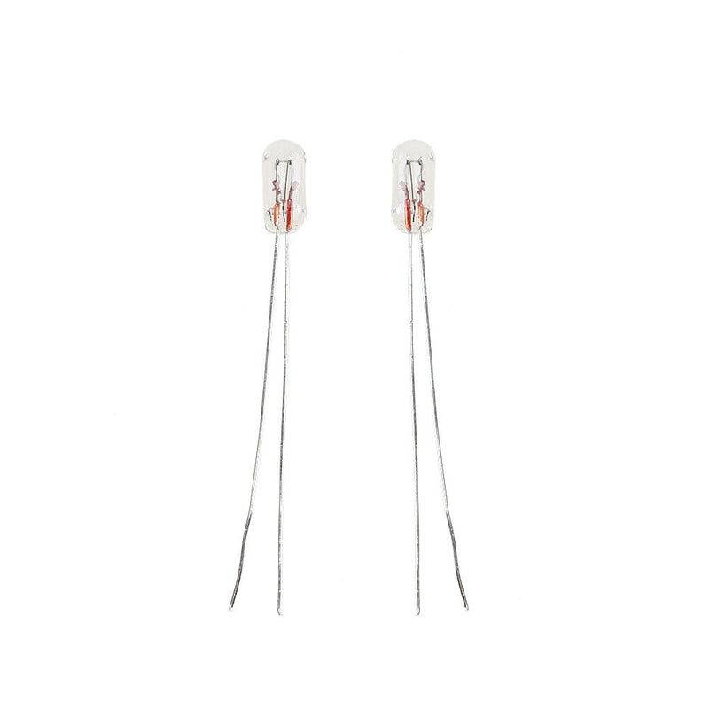 5pcs T3 14V Car Instrument Panel Audio Gear Indicator Light Bulbs Amber Newly