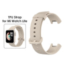 TPU Smart Watch Band Strap for Mi Watch Lite/Redmi Watch (Ivory White) Newly
