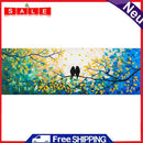 5D Diamond Painting Mosaic Kit Rhinestone Two Birds On the Tree Cross Stitch