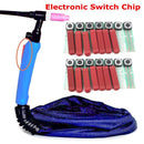 Accessory Welding Torch Blue Handle Electronic Switch Chip Trigger Switch