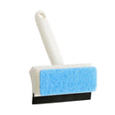 Double Sided Glass Wiper Scraper Mirror Cleaning Brush for Bathroom Kitchen