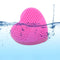 Silicone Makeup Brush Cleaner Scrubber Board Pad Heart-shaped Make Up Clean