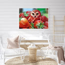 Strawberry Owl Diamond Painting Kits Full Round Drill Home Wall Decor Art Craft
