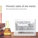Acrylic Periodic Table Chemical Element Display Chart (200x125x25mm) Newly