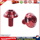 2pcs GUB G-510 Mountain Bike Water Bottle Holder Cage Screws Bolts (Red) Newly
