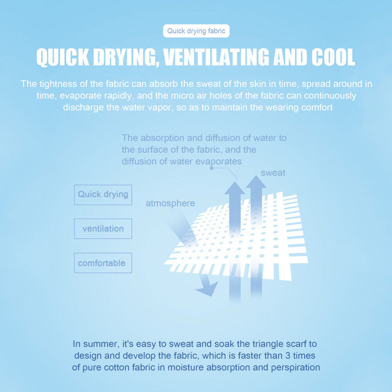 Summer Bicycle Bandana Face Cover Outdoor Cycling Sunscreen Breathable Scarf