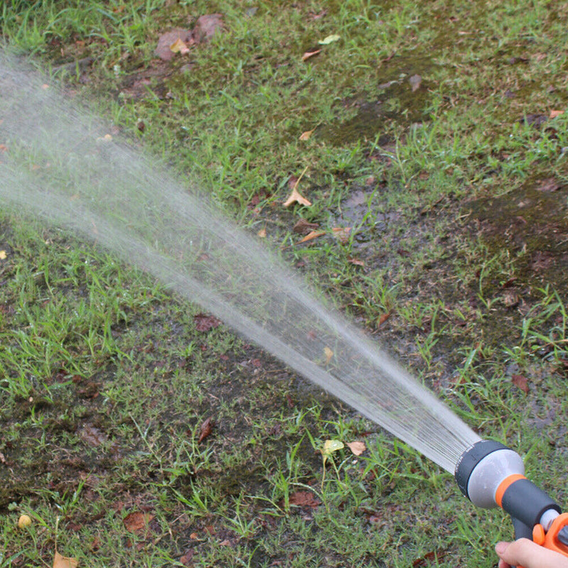 8 Mode Watering Gun Garden Hose Spray Nozzle Plant Yard Car Washer Cleaning