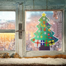 DIY Diamond Painting Christmas Tree Shape Wall Stickers Window Decals Xmas Decor