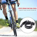 Mountain Road Bike Seat Post Clamp Durable Saddle Tube Clip Cycling Accessories