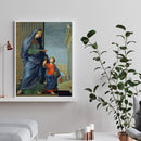 Virgin Child Colouring Oil Canvas Picture DIY Hand Painted Paint By Numbers Kit