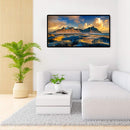 80x40cm Colorful DIY Paint By Numbers Kit Mountain Landscape Decor Art Hanging