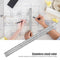 Stainless Steel Metal Straight Ruler Double Sided Measuring Tool (300mm) Newly