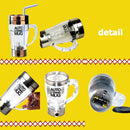 350ml Stainless Steel Electric Automatic Self Stirring Mug Coffee Milk Cup