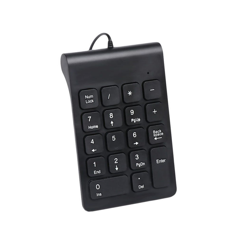 Digital Keyboard Numeric Keypad Number Pad Wired For Laptop PC Notebook Desktop