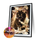 5D Diamond Painting Kits Cat Full Square Drill DIY Wall Art Hanging Decoratio