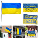 Fade Resistant Garden Flags House Banner Ukraine Flag Ukrainian National Flags