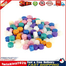 100pcs Octagon Fire Painting Pill Retro Sealing Wax Grain for Hand Account Newly