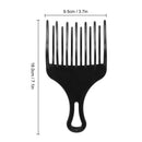Hairdressing Fork Comb Afro-comb Smooth Hair Styling Tools Hairbrush (C) Newly