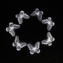 12pcs Festival Cute Butterfly Tree Clip Decoration Xmas Party Desktop Ornament