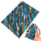 #A Multifunctional Folding Beach Blanket Practical Outdoor Camping Mat Supplies