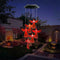 Wind Chime Solar Powered LED Light Changing Garden HOT 2021 Lamp Hanging T8B2
