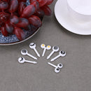 10pcs Mini Cartoon Eyes Fruit Fork Child Lunch Box Decor Dessert Toothpick Newly