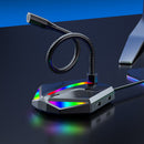 RGB Luminous Desktop Speech Professional Audio Microphones for Computer Lapto