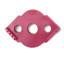 #A 4pcs/Set Trimming Radius R Plate Jig R5 R10 R15 R20 R25 R30 R35 R40 Locator
