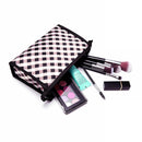 Fashion Women Wallet Floral Print Clutch Messenger Bag Nylon Makeup Bags (A