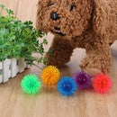 5PC TPR Dog Non-Toxic Teeth Chew Ball Resistance Around Playable Puppies Spiky