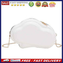 Women Mini Cloud Shoulder Bag Leather Candy Solid Color Chain Messenger Handbag