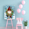 Gnome Oil Paint By Numbers Kits DIY Handpainted on Canvas Home Decoration Gif