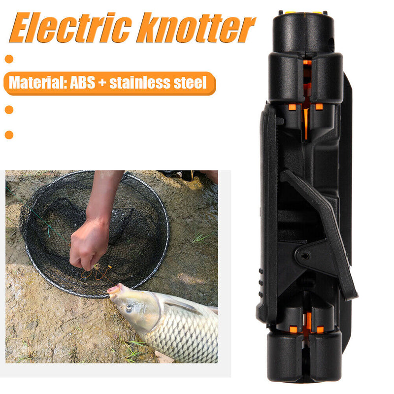 Electric Knotter Knot Assist Knotting Machine Fishing Bobbin Winder Fishing Tool