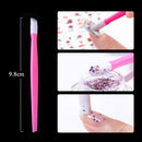 Rubber Pressure Pen Dead Skin Fork Peeling Trimmer Nail Cuticle Nail Remover