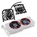 1 pair Fan For INNO3D GTX 1070TI 1080 X2 Card Cooler Replacement Fans F1C0