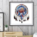 Dreamcatcher 5D DIY Mosaic Rhinestone Picture Full Round Drill Diamond Pain