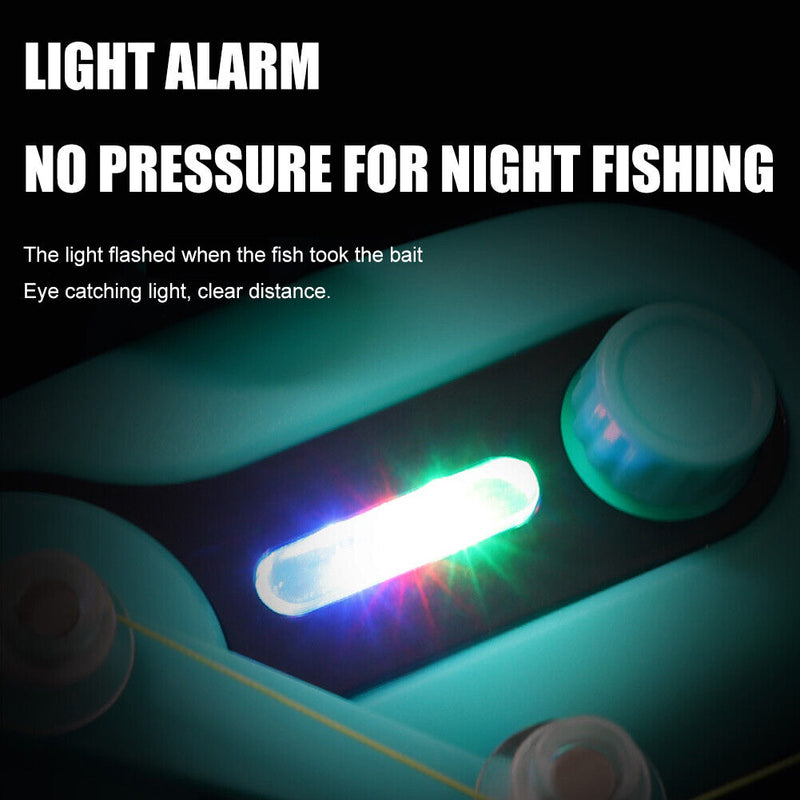 Fishing Bite Alarm Electronic Buzzer Loud Light Rod Night Indicator (606) Newly