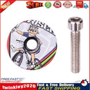 ZTTO MTB Bike Bowl Cover Bicycle Stem Top 28.6mm Fork Tube Headset Cap (B) Newly
