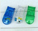 Pill Cutter Splitter Cut Half Storage Compartment Box Medicine B8I6 E8K9 H T3U6