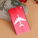 Fashion Luggage Tags Aluminium Alloy Travel Luggage Name Labels Holder (D) Newly